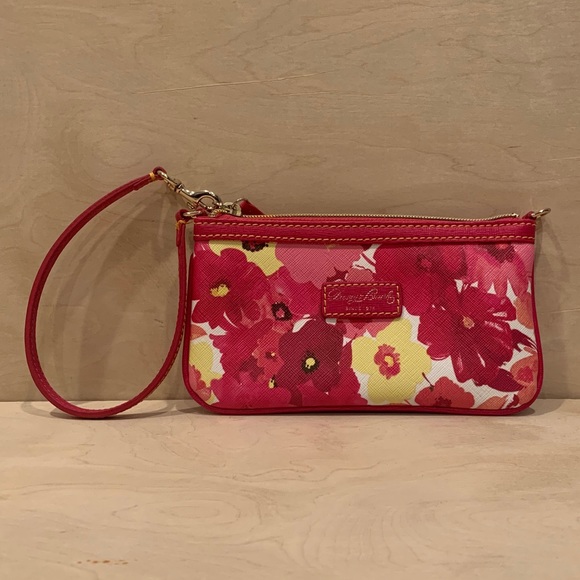 Dooney & Bourke Somerset Watercolor Wristlet - Picture 4 of 8